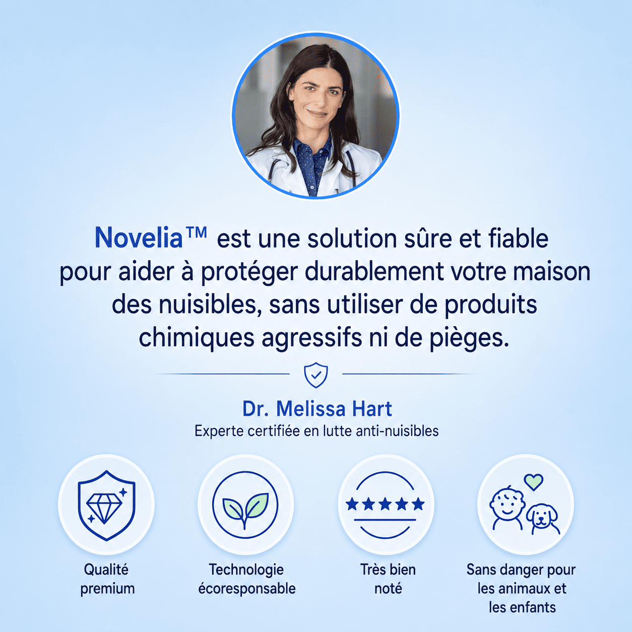 Novelia™- Répulsif Anti-Nuisibles - Zéro Chimique, 100% Efficace