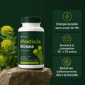 Rhodiola Rosea Novelia™ - Adaptogène naturel - mieux gérer le stress, l’énergie et les ballonnements