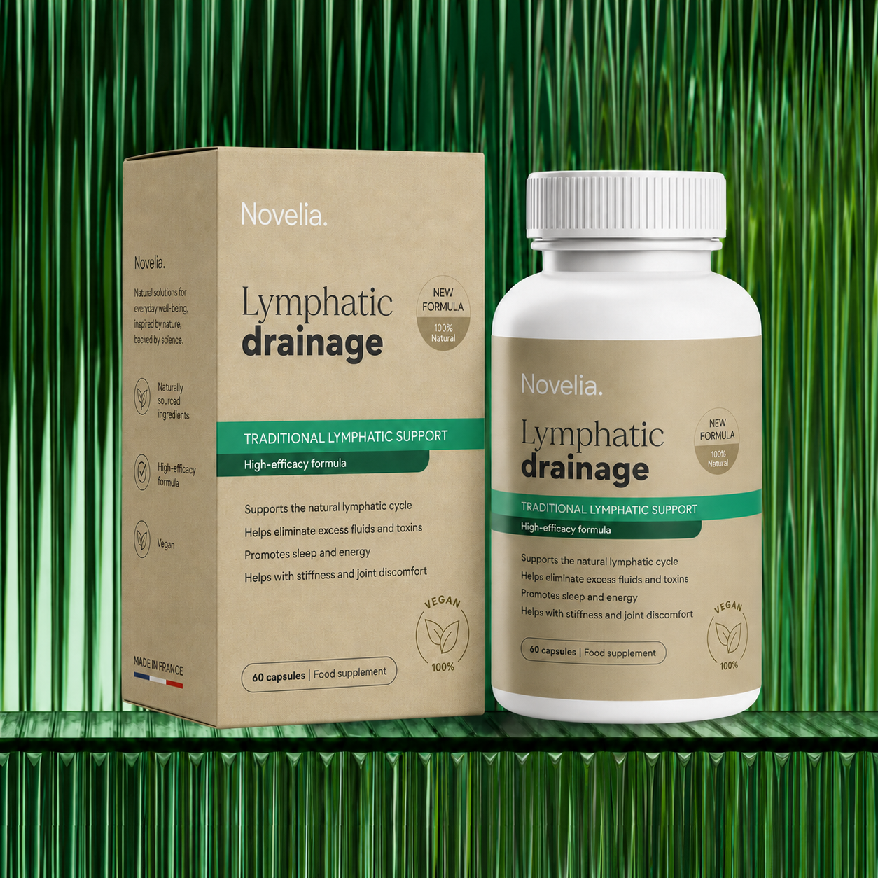 Novelia™ Lymphatic Drainage — Unclog your body's natural drainage system